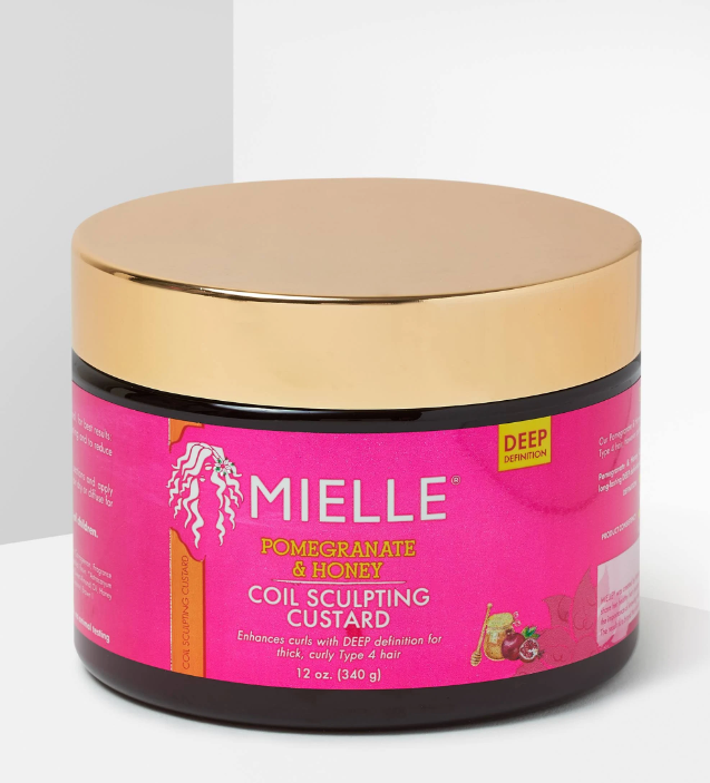 Mielle Organics Pomegranate & Honey Sculpting Custard, Natural Styling Cream