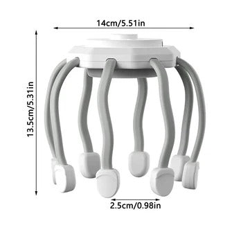 Electric Head Massager Octopus Scalp Massager Therapy Device