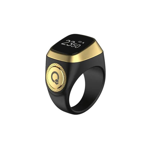Digital Zikr Ring – Smart Dhikr Counter with Prayer Time Alerts